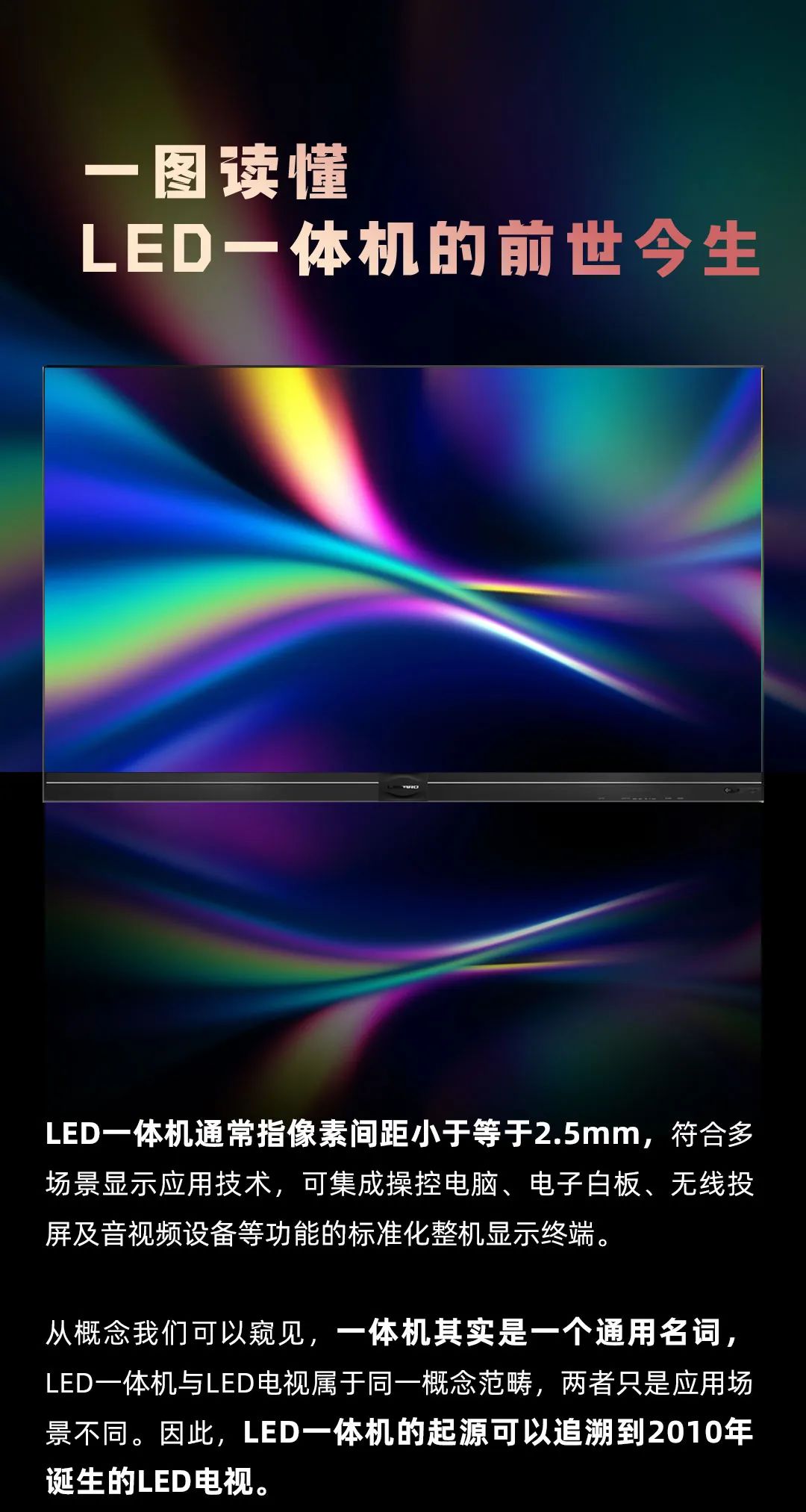 德晋贵宾厅 Leyard LED一体机的宿世今生